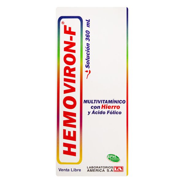 Hemoviron-F Jarabe 360 Ml La