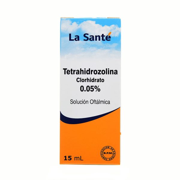 Tetrahidrozolina 0.05% Oftálmica 15 Ml