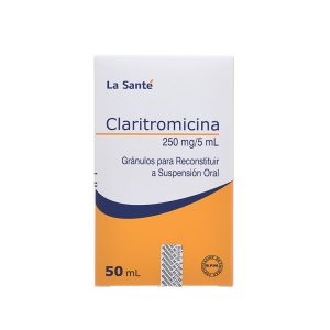 Claritromicina 250 Mg Suspensión 50 Ml Ls