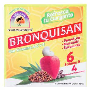 Bronquisan Tabletas Masticables 6 Sbs